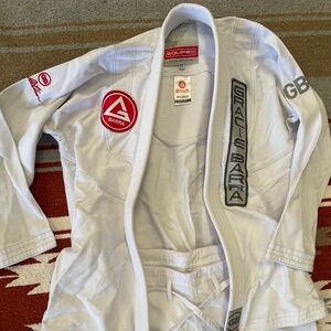 Gracie Barra Jujitsu Gi White A3